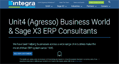 Desktop Screenshot of integra-associates.com